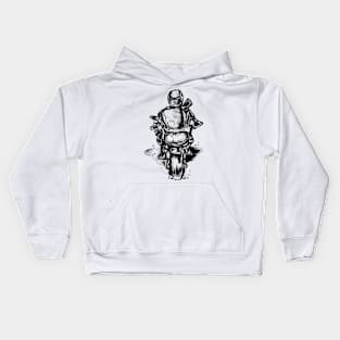 Rider in battle 2 Kids Hoodie